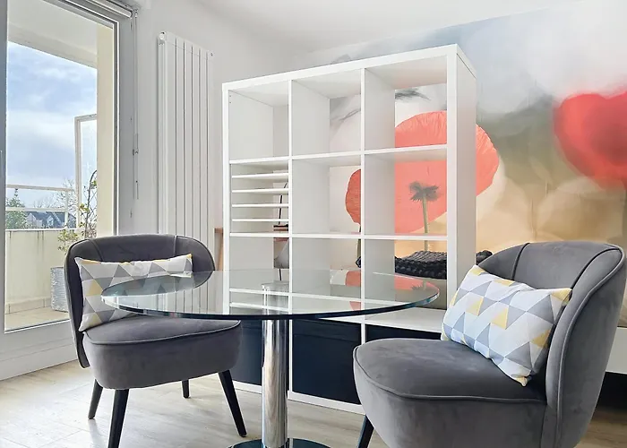 شقة Le Jules Verne - Classe 2 Etoiles - Confort - Balcon Sur Cour نانت